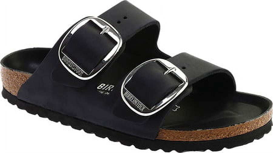 Women's Birkenstock Arizona Big Buckle Oiled Leather Slide
