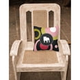 thumbnail image 2 of Carolines Treasures KJ1122PW1414 Bulldog Decorative   Canvas Fabric Pillow 14Hx14W multicolor, 2 of 4