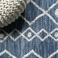 thumbnail image 4 of JONATHAN Y SANTA MONICA 2 x 10 Runner Rug, Nokat Tribal Bohemian - Blue/Ivory, SMB131C-210, 4 of 10
