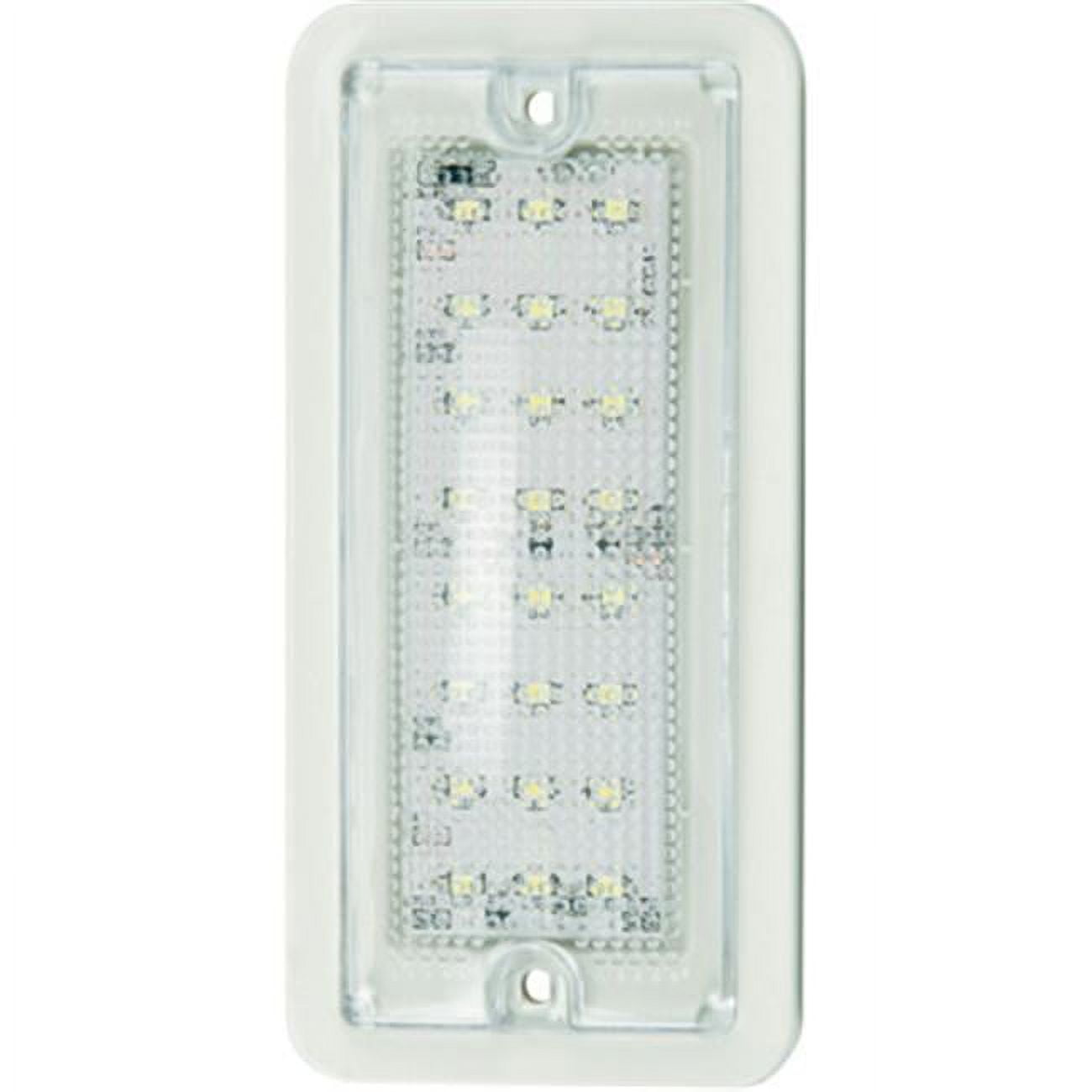 (2 pack) Hopkins Towing Solutions C397S LED Rectangle Dome Interior Light - White