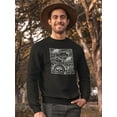 thumbnail image 2 of Cali Surfing Design Sweatshirt Men -Image by Shutterstock, Male XX-Large, 2 of 4