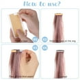 thumbnail image 5 of Portable Adhesive Replacement Tools,QZS Durable Hair Extension Tape,1.57x0.3inch Beige Lace Hairpiece Adhesive Supplies for Home, 5 of 6