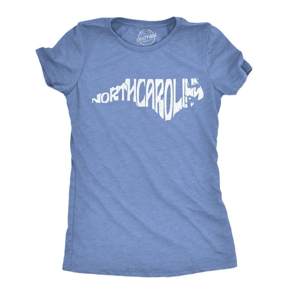 Womens Funny T Shirts North Carolina Typography Sarcastic Graphic Novelty Tee For Ladies Womens Graphic Tees