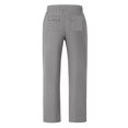 thumbnail image 6 of Akiihool Stretch Dress Pants Men Mens Drawstring Pants Elastic Waist Casual Jogger Pants Grey,XL, 6 of 6