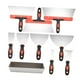 thumbnail image 5 of Kit de herramientas de paneles de yeso de 10 piezas, termine la llana, el alcance de la lodos del mango ergonómico, el spackle, el mango ergonómico al, 5 of 8