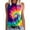 Orange, variant on Hpapadks Women's Tank Tops Casual Crewneck Sleeveless Print Tanks Casual Loose Fit Basic Vest Camisole Tops for Women Blue L