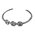 thumbnail image 1 of Guardurnaity de mujer Cadenas de circón de metal Brazalete Decoración de mano simple Apertura de novia Joyería para citas Joyas de cumpleaños Ropa, zapatos y accesorios Miscelánea Oro blanco Guardurnaity AP014471-01, 1 of 6