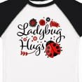 thumbnail image 4 of Inktastic Ladybug Hugs with Cute Ladybug and Flowers Boys or Girls Toddler T-Shirt, 4 of 5