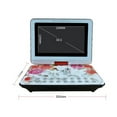 thumbnail image 3 of 13 Inch Portable Games 3D HD Big Screen DVD EVD Player Mobile Theater Machine Video Singing With TV Card MP3 Speaker Game Music ,high resolution screen, 3 of 6