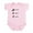 Petal Pink, variant on CafePress - Crawl Walk Cycle Body Suit - Baby Light Bodysuit, Size Newborn - 24 Months