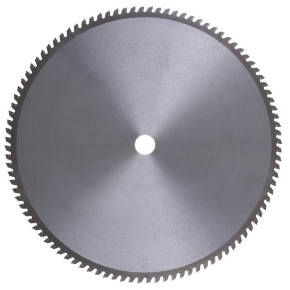 14" dia. 100 teeth 1" arbor Tenryu Pro Series for Plastic Carbide Tipped Saw Blade