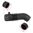 thumbnail image 3 of Manguera de Admisión Automotor Unique Bargains Goma Bota Tubo Negro 96439858, 3 of 6