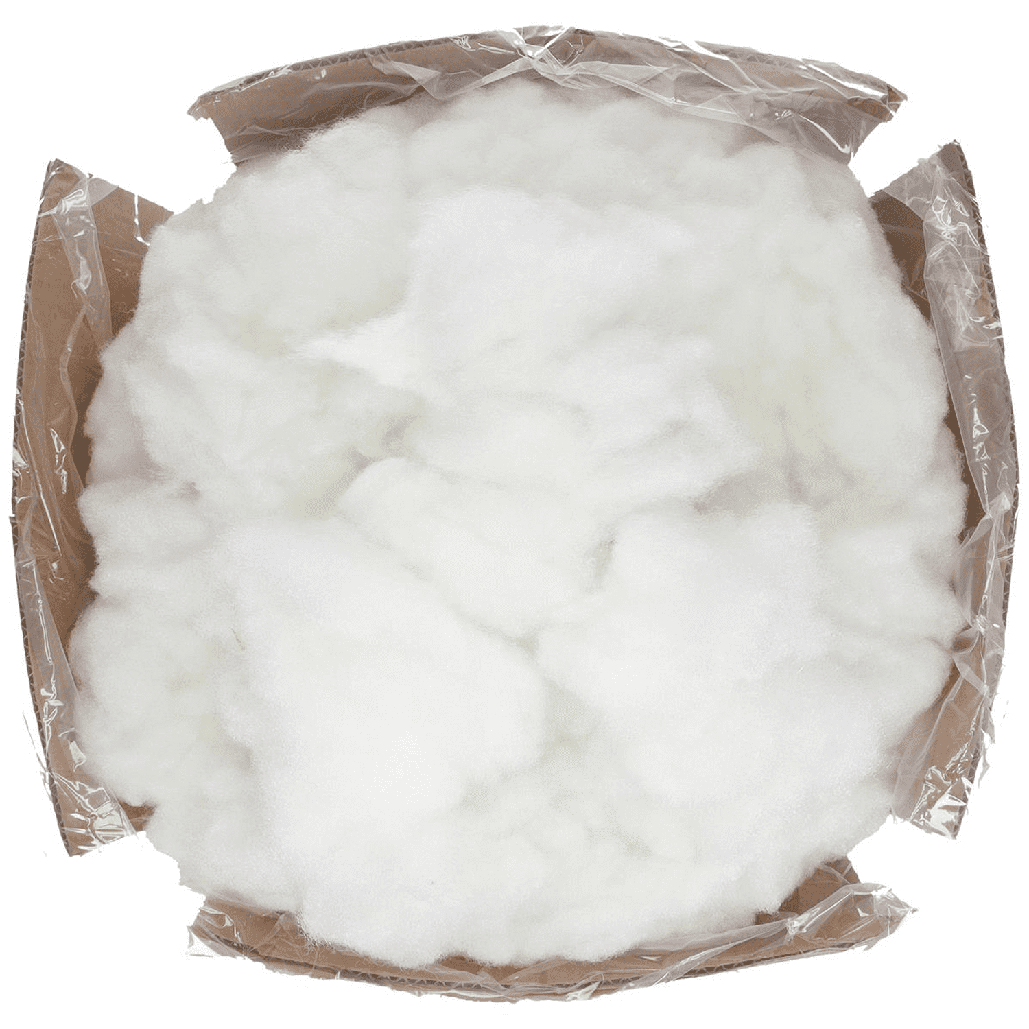 Essentials By Leisure Arts Polyester Fiber-Fil, Premium Fiber-Fil Stuffing, 2Lb/32Oz Box, High Resilience Polyfill For Filling Stuffed Animals, Crafts, Pillow Stuffing, Cushion Stuffing