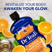 Dr Teals Glow & Radiance Foaming Bath with Vitamin C and Citrus Essential Oils, 34 fl oz