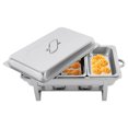 thumbnail image 4 of 9L 3 Pan Stainless Steel Chafing Dish Set Food Warmer for Buffet Banquet Catering 2.5L*3, 4 of 19