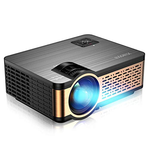 XIAOYA Outdoor Projector, HD Movie Projector Support 1080P, 4000 Lumens