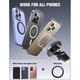 thumbnail image 4 of Soporte magnético ultra potente para teléfono móvil: instalación rápida, perfecto para viajar, montaje en rejilla de ventilación. El accesorio ideal para el coche, tanto para hombres como para mujeres, 4 of 8