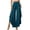 Green 1, variant on Women's High Waist Pants Wide Leg Irregular Layered Hem Flowy Draped Casual Dressy Trousers