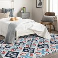 thumbnail image 4 of 2x3 Rugs Southwestern Area Rug, Tribal Carpet for Living Room Bedroom Entryway Aztec Patterned Indoor Home Decor, Non Slip Soft & Low Pile Small Washable Rug ZH&147, 4 of 7