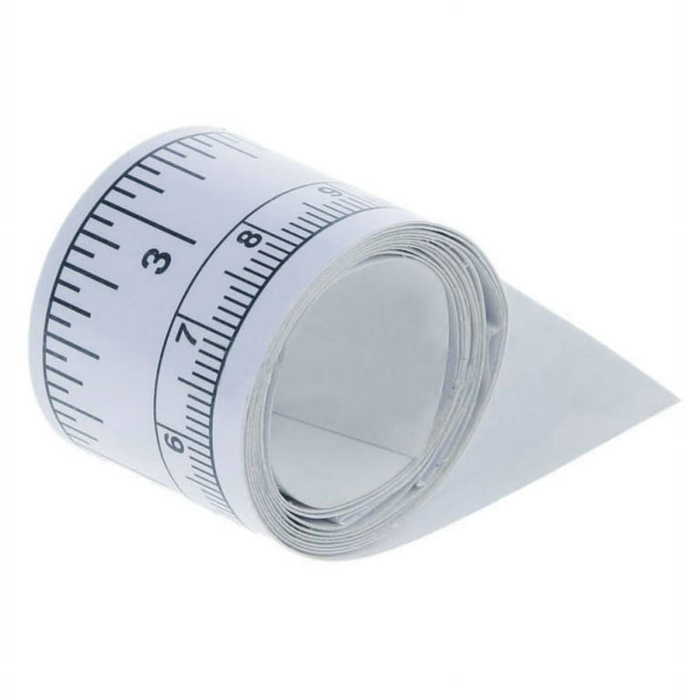 Silver Self Adhesive Measuring Tape Ruler Sticker For Sewing Machine  Woodworking
