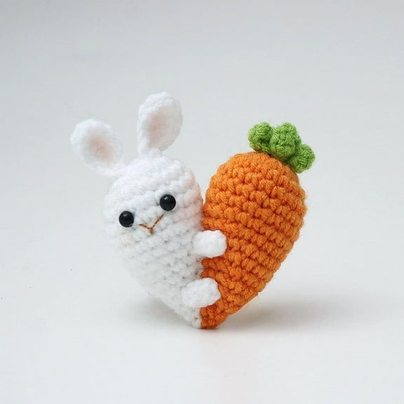 Jubipavy Toys Plushie Stuffed Animals Cute Plushies Plush Toys Crocheted Positive Energy Doll With Wool Yarn