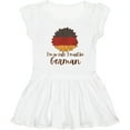 thumbnail image 3 of Inktastic I'm So Cute, I Must Be German Sunflower Girls Toddler Dress, 3 of 5