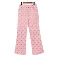 thumbnail image 6 of Womens Pants Dressy Casual, Comdrip Ladies' Small Fresh Casual Wide Leg Pants with Pockets Women Work Pants Pink XL, 6 of 8