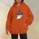 thumbnail image 1 of Sudaderas con capucha de fantasmas de Halloween Retro para mujer, sudadera divertida de Halloween, jerséis de estilo gótico, Top informal Vintage, 1 of 4
