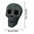thumbnail image 2 of Simulation Skull Ornament Horror Shape Design Fashion Decorations, 2 of 4
