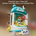 thumbnail image 1 of Blue Space Claw Machine Children'S Toy Household Small Clip Doll House Game Machine, 1 of 4