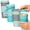 Aqua & Mint/Aqua & Grey, variant on Copco Acadia Travel Mug, 16 Oz - Aqua & Mint/Aqua & Grey, Set of 4