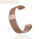 thumbnail image 1 of 18 mm 20 mm 22 mm metallrem för Garmin Vivoactive 3 4 4s Band Watch Venu 2 2s SQ Forerunner 645 Armband Silikonögla Nylon handled Metal Rose Gold, 1 of 5