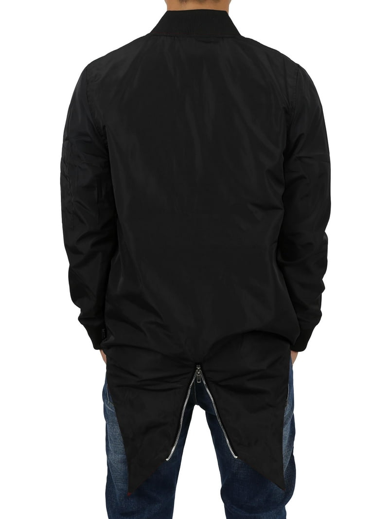 Ma Croix Mens Penguin Tail Jacket Lightweight Casual Bomber