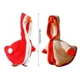 thumbnail image 3 of Christmas Geese Outfit With Soft Fabric Holiday Porch Decoration For Home Garden Statue, 3 of 8