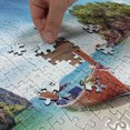 thumbnail image 4 of Ambesonne Tropical Jigsaw Puzzle Durable Cardboard, Exotic Beach Thailand, 1000 pcs, Fern Green Blue Cream, 4 of 5