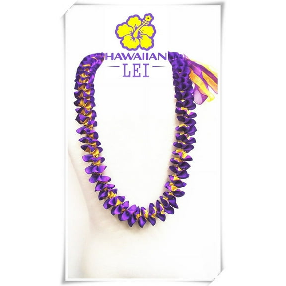 Souvenir Decorative Satin Assorted Hawaiian Ribbon Lei