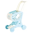 thumbnail image 1 of Carrito de compras para niños, juguete de supermercado, juego de simulación de compras, color azul, 1 of 12