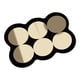 thumbnail image 1 of Alfombra de Tierra de Diatomeas onlyliua Súper absorbente antideslizante de goma lavable para ducha baño, 1 of 5