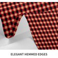 thumbnail image 4 of Rectangle Tablecloth 54 x 72 Inch, Red Lumberjack Plaid Rectangular Table Cloth Breathable Tablecloths Outdoor Tablecloth for Party, Wedding, Cocktail, Banquet, Festival, 4 of 8