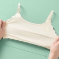 thumbnail image 5 of Loopsun 10 to 16 Years Girls Seamless Sports Soft Wireless Training Bra Khaki, 15-16 Years, 5 of 5