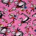 thumbnail image 6 of Dr. Seuss The Cat in the Hat Women’s V-Neck Short Sleeve Scrub Top – Allover Print (S-3XL), 6 of 7