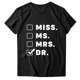 thumbnail image 4 of Gibobby Playera de Manga Corta Casual Suave Top para mujer, camisa con estampado letras, manga corta, cuello redondo, blusa superior informal, camiseta holgada(Negro,XL), 4 of 5