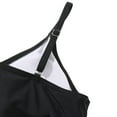 thumbnail image 6 of GYRATEDREAM Girl's 3 Piece Swimsuits Floral Bikini Bathing Suit with Cover Up Beach Skirt, Black 11-12 Years, 6 of 11