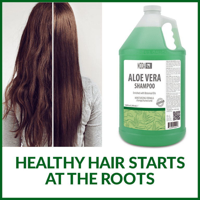 Moda Hydrating Aloe Vera Shampoo, 128 oz - Deep Cleansing