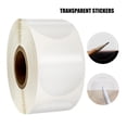 thumbnail image 2 of 1 Rollo De 500 Uds.Pegatinas Blanco Etiquetas Autoadhesivas Para Manualidades Sunnimix Pegatinas Kraft en blanco, 2 of 7