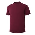 thumbnail image 6 of CONZONE Mens Base T-Shirts Short Sleeve Knit T Shirts for Men Casual Crew Neck Solid Color Lightweight Tees Soft Cozy Athletic Tops, 6 of 6