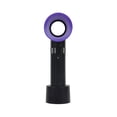 thumbnail image 1 of Ventilador portátil sin aspas, miniventilador de mano de funcionamiento silencioso, funciona con batería recargable por USB, fácil limpieza, ajuste de tres velocidades, opciones de carga versátiles, 1 of 5