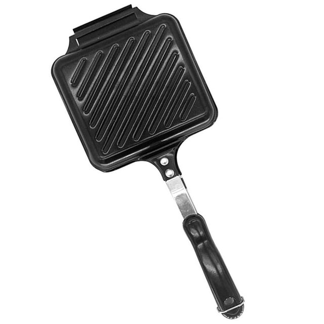 ifundom Non-stick Breakfast Frying Pan Sandwich Baking Tray Iron 1Pcs