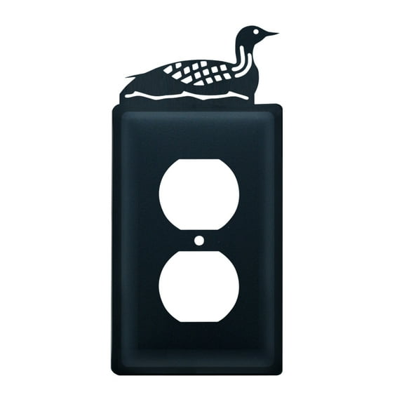 Loon Single Outlet Cover