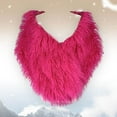 thumbnail image 3 of Weikingp Shawl Wraps for Women Women'S Faux Shawl Wedding Wrap And Shawl Bride Shawl Winter Shawl Bride And Bridesmaid (Clearance) Hot Pink Faux Fur, 3 of 8